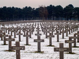 Ysselsteyn German war cemetery in the Netherlands
