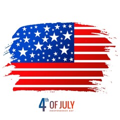 Happy 4th of july independence day holiday background