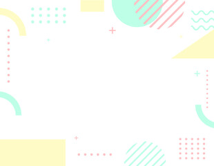 modern abstract background with lines, waves and shapes