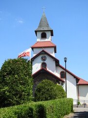 Church in the Polish village