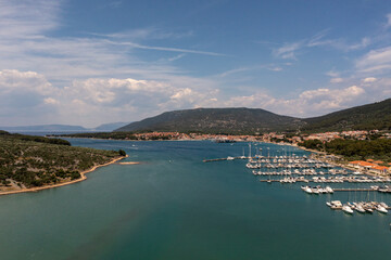 Naklejka premium view of the bay