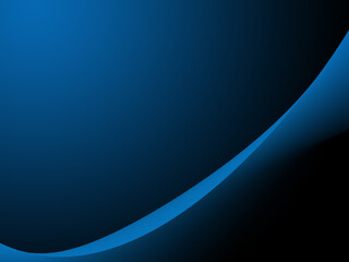 Abstract background image, gradient of blue and black, beautiful, fascinating, mysterious.
