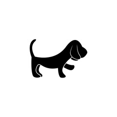 dog logo vector illudtration design