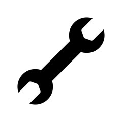 wrench icon. Repair and tools icon vector