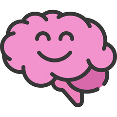 Happy Brain Icon