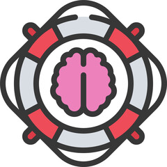 Mental Health Help Icon