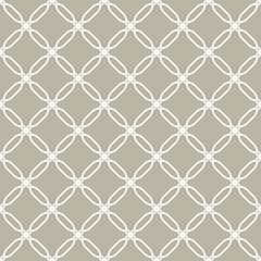 Fototapeta premium Seamless ornament in arabian style. Geometric abstract background. White pattern for wallpapers and backgrounds