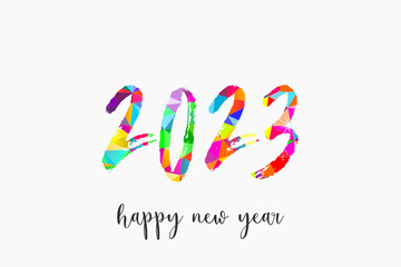 2023 - happy new year 2023 background