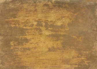 Brown paper texture background. Grunge dust and scratched texture. Gold concrete wall.