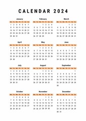 Calendar 2024