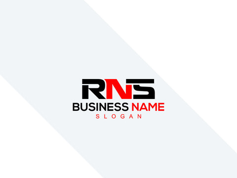 Monogram RNS Logo Letter Vector, Creative RN r n s Logo Icon Design For All Kind Of Use