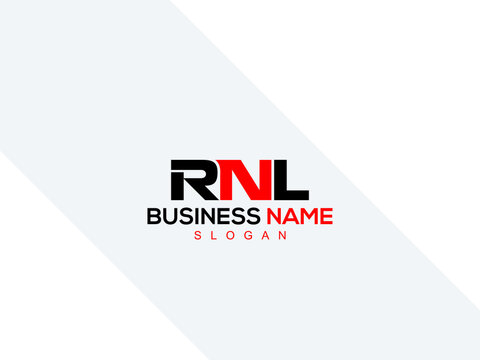 Monogram RNL Logo Letter Vector, Creative RN r n l Logo Icon Design For All Kind Of Use