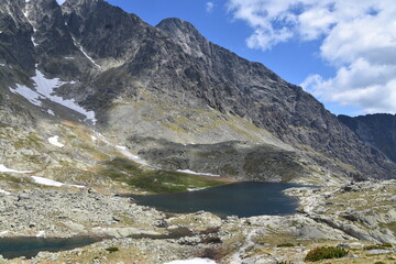 Fototapeta na wymiar Dolina Pięciu Stawów Spiskich, Słowacja, Tatry Wysokie