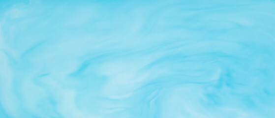 Fluid Art liquid backdrop. Blue turquoise background. Abstract background of blue-turquoise shades...