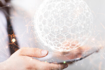 Futuristic wave, Futuristic data stream