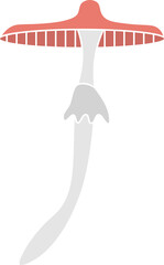 isolated vector of different mushroom patterns nature vector icon