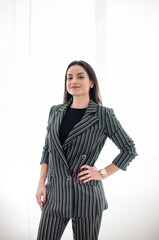 Uma bela mulher empreendedora