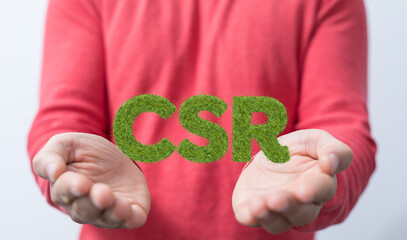 CSR – Corporate Social Responsibility concept .
