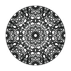 Circular pattern mandala art decoration elements.