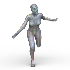 女性サイボーグ