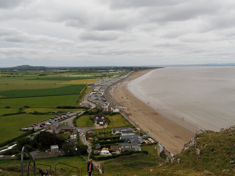 From Brean Down to Berrow Beach.