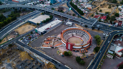 Plaza de toros en Queretaro Mexico