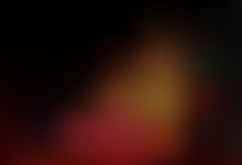 Dark Orange vector blurred background.