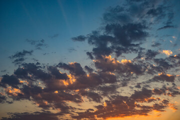Natural cloud sky background