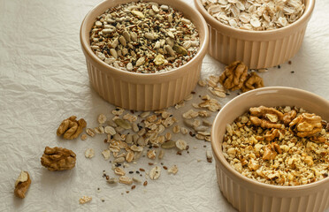 muesli in a bowl
