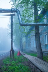 Street fog village