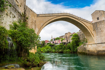 Obraz premium The Old Bridge in Mostar