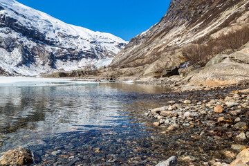 Nigardsbreen glacier in Norway