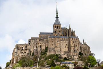 Fototapeta premium View of Mont Saint-Michel