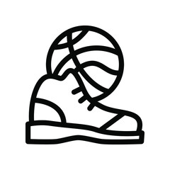 Basketball icon template