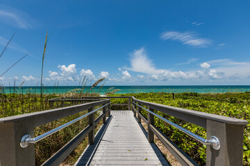 Boardwalk to the beach