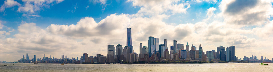 Manhattan cityscape in New York