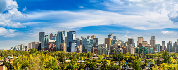 Calgary in sunny day, Canada
