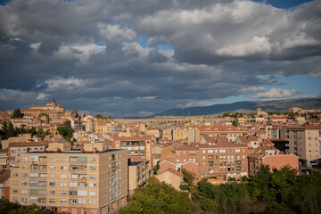 Naklejka premium Segobia it´s a city with large traditions, good gastronomy and last but not least, very good people. 