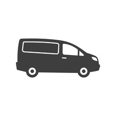 Delivery truck icon. Transportation vehicle