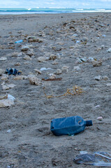 Fototapeta na wymiar Free the oceans of plastic