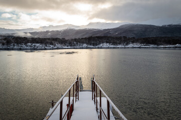 pier on the lake