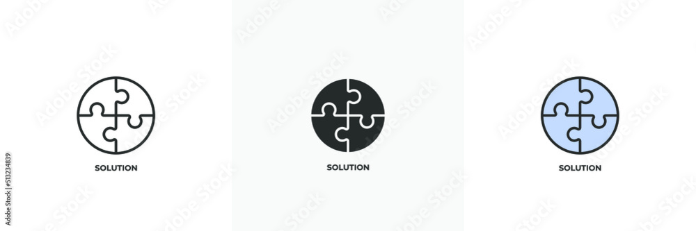 Poster solution icon. line, solid and filled outline colorful version, outline and filled vector sign. idea