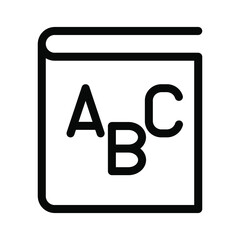 Book icon template