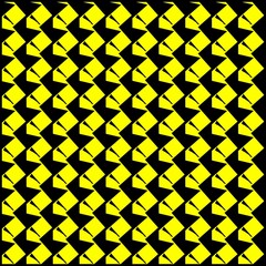 abstract seamless pattern in black and yellow