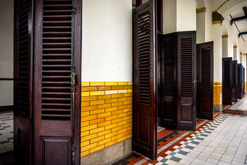 door in the old town