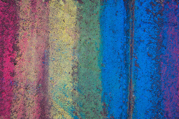 rainbow background of crayons