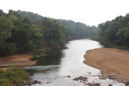 river near harsikatta, siddapura tq., karwar dist. karnataka