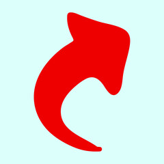 red arrow icon