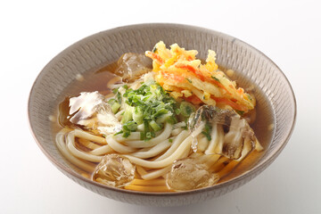 夏の冷やしぶっかけうどん