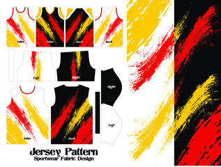 Splash Jersey Apparel Sport Wear Sublimation pattern Design 55 for Soccer Football E-sport Basketball volleyball Badminton Futsal t-shirt